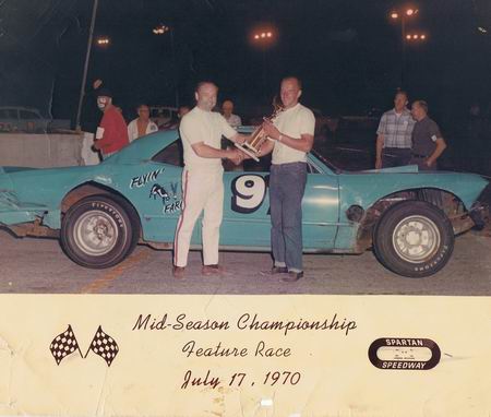 Spartan Speedway (Corrigan Oil Speedway) - From Ken Siemon